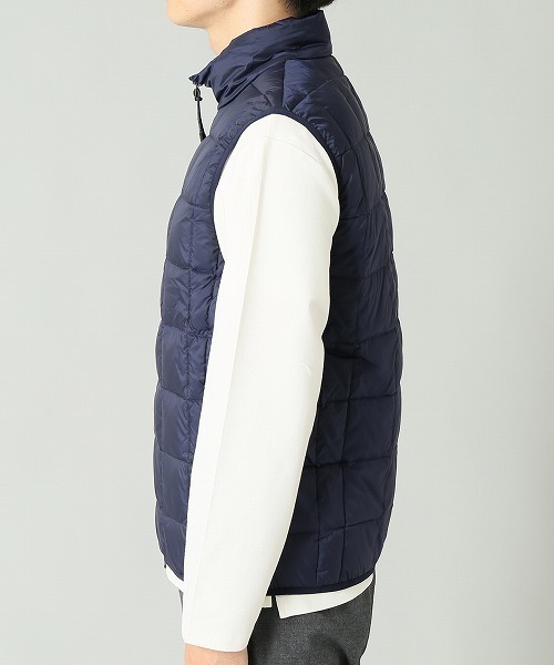 417 EDIFICE（フォーワンセブンエディフィス）の「◇TAION / タイオン HI NECK W-ZIP DOWN VEST（ダウンベスト・メンズ・ネイビー/ブラック/グリーン・X-LARGE/MEDIUM/LARGE/SMALL）」の12枚目の写真