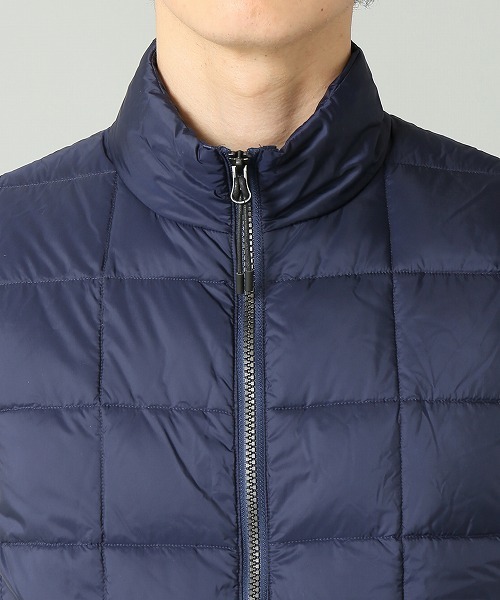 417 EDIFICE（フォーワンセブンエディフィス）の「◇TAION / タイオン HI NECK W-ZIP DOWN VEST（ダウンベスト・メンズ・ネイビー/ブラック/グリーン・X-LARGE/MEDIUM/LARGE/SMALL）」の14枚目の写真