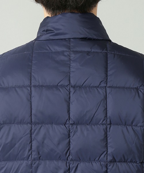 417 EDIFICE（フォーワンセブンエディフィス）の「◇TAION / タイオン HI NECK W-ZIP DOWN VEST（ダウンベスト・メンズ・ネイビー/ブラック/グリーン・X-LARGE/MEDIUM/LARGE/SMALL）」の15枚目の写真