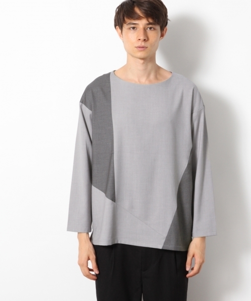 RAGEBLUE（レイジブルー）の「切り替えプルオーバーシャツ/769578（シャツ/ブラウス・メンズ・ブラック/ネイビー/グレー系その他/ブラック系その他・SMALL/MEDIUM/LARGE）」の5枚目の写真