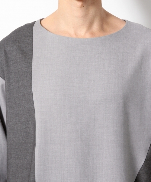 RAGEBLUE（レイジブルー）の「切り替えプルオーバーシャツ/769578（シャツ/ブラウス・メンズ・ブラック/ネイビー/グレー系その他/ブラック系その他・SMALL/MEDIUM/LARGE）」の9枚目の写真