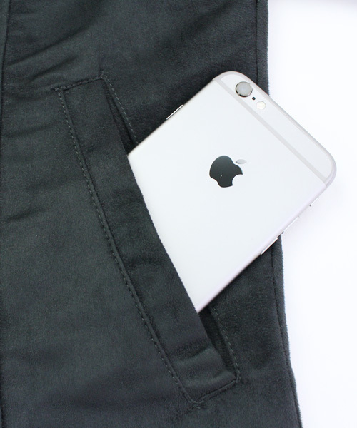 reca（レカ）の「フェイクスウェードダブルライダースジャケット（ライダースジャケット・レディース・スミクロ/グレー系その他/ブラウン/キャメル/ピンクベージュ・M）」の11枚目の写真