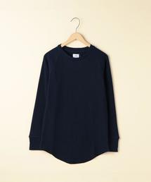 coen | ワッフルクルーネックカットソー(Tシャツ/カットソー)