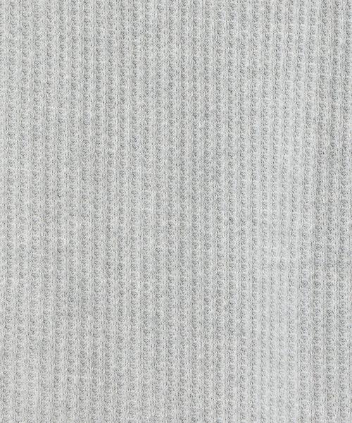 coen(コーエン)の「【新色登場】サーマルクルーネックカットソー(Tシャツ/カットソー・レディース・オフホワイト/ライトピンク/ネイビー/グレー/ライトブルー・MEDIUM/LARGE)」の7枚目の写真