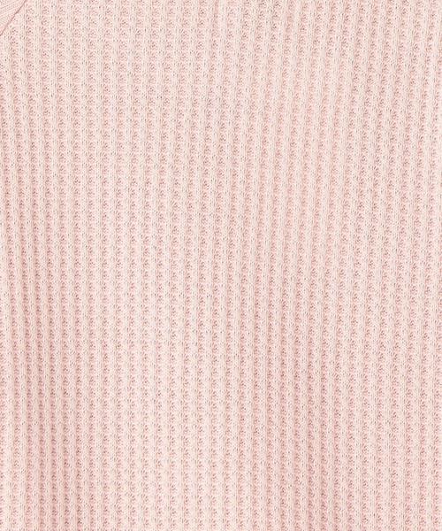 coen(コーエン)の「【新色登場】サーマルクルーネックカットソー(Tシャツ/カットソー・レディース・オフホワイト/ライトピンク/ネイビー/グレー/ライトブルー・MEDIUM/LARGE)」の11枚目の写真