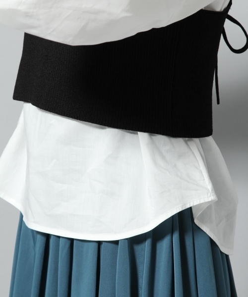 Andemiu（アンデミュウ）の「ニットキャミブラウスＳＥＴ772003（Tシャツ/カットソー・レディース・ブラック/グレー/キャメル・FREE）」の13枚目の写真