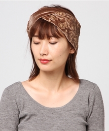 Burner | 【ReproFarm】ペイズリープリント ベロアヘアバンド(ヘアバンド)