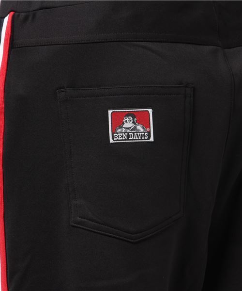 BEN DAVIS ORIGINALS（ベンデイビスオリジナルス）の「BEN DAVIS LINE JERSEY PANTS（その他パンツ・メンズ・ブラック×レッド/カーキブラウン/ブラック×ホワイト/グレー・MEDIUM/X-LARGE/LARGE）」の5枚目の写真