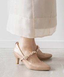 ⭐PRADA⭐　ゴールドグリッターバックストラップパンプス　ヒール　パーティー パンプス（ゴールド/金色系・ストラップあり）ファッション通販