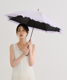 Wpc. | ★完全遮光 遮光クラシックフリル 日傘 長傘 Wpc.(長傘)