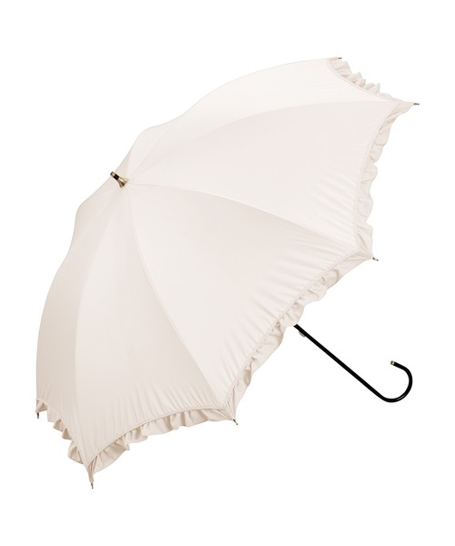 完全遮光 遮光クラシックフリル 日傘 長傘 Wpc.（長傘）｜Wpc