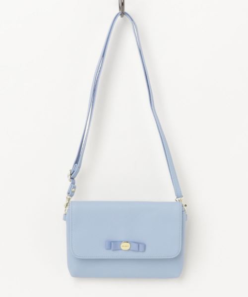 Mono Comme Ca モノコムサ の リボンスマホポシェット スマホケース カバー Wear Mono Comme Ca モノコムサ の リボンスマホポシェット スマホケース カバー Wear