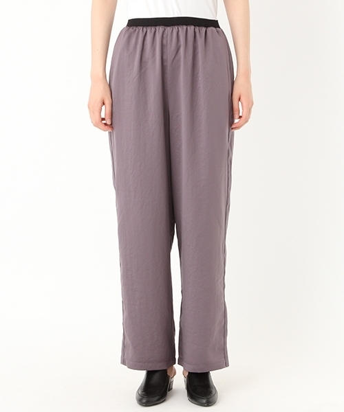 niko and...（ニコアンド）の「シルキーサテンイージーパンツ【niko and ...】（その他パンツ・レディース・パープル/オレンジ/ネイビー・4/3）」の17枚目の写真
