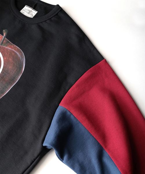 SHAREEF（シャリーフ）の「”APPLE R”  BIG SWEAT（スウェット・メンズ・キャメル/レッド/オレンジ/ダークグリーン・1/2/3）」の14枚目の写真