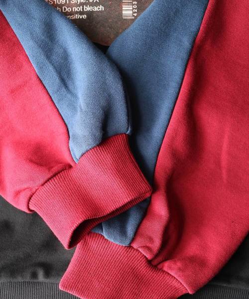 SHAREEF（シャリーフ）の「”APPLE R”  BIG SWEAT（スウェット・メンズ・キャメル/レッド/オレンジ/ダークグリーン・1/2/3）」の15枚目の写真