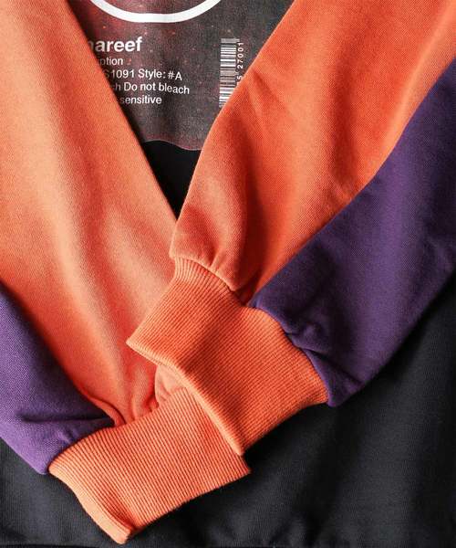 SHAREEF（シャリーフ）の「”APPLE R”  BIG SWEAT（スウェット・メンズ・キャメル/レッド/オレンジ/ダークグリーン・1/2/3）」の16枚目の写真