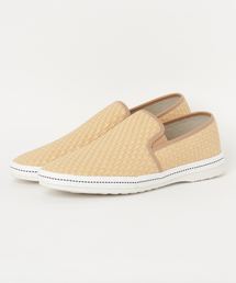 『DEDES/デデス』イントレチャートカップインソールスリッポンシューズ【m】