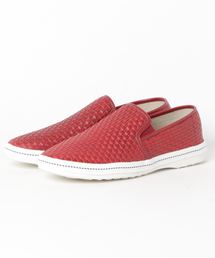 『DEDES/デデス』イントレチャートカップインソールスリッポンシューズ【m】