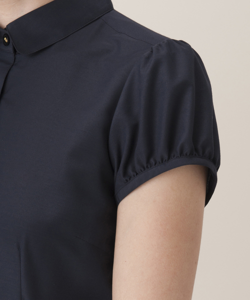 BLUE LABEL シルキーブロード パフスリーブドレス BLUE LABEL シルキーブロード パフスリーブドレス - メルカリ