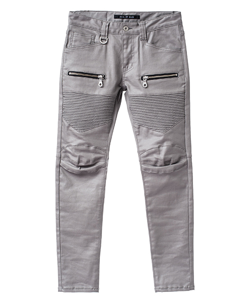 NO ID.(ノーアイディ)の「mp6313-コーティングストレッチデニムライダーススキニーPT パンツ(デニムパンツ・メンズ・ブルー/グレー/ブラック・1/2/3)」の15枚目の写真