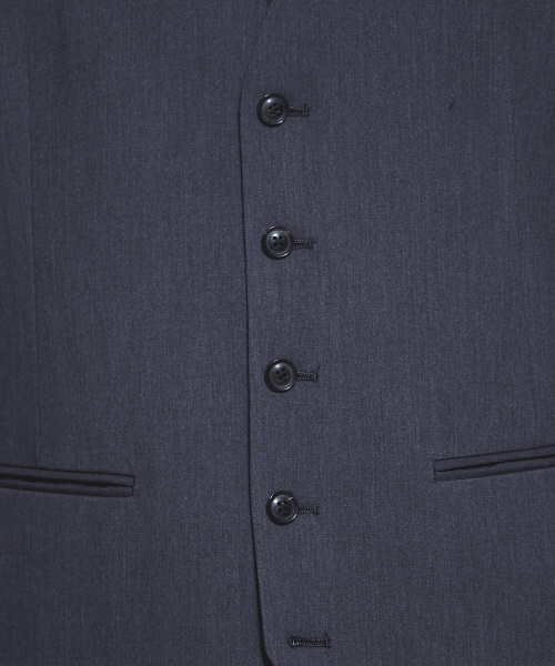 5351 POUR LES HOMMES（ゴーサンゴーイチプールオム）の「2WAYストレッチコンパクトジレ（ベスト・メンズ・チャコールグレー/ブラック/ブルー・44/46/48）」の12枚目の写真