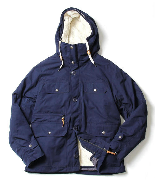 coen（コーエン）の「【『GO OUT』10月号掲載】3WAYボアマウンテンパーカー（マウンテンパーカー・メンズ・レッド/ブラック/ベージュ/ネイビー・SMALL/MEDIUM/X-LARGE/LARGE）」の3枚目の写真