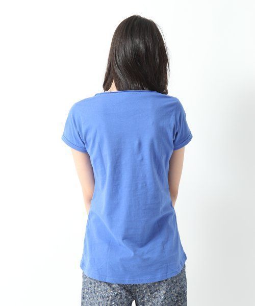GLOBAL WORK(グローバルワーク)の「コットンロールネックT/半袖(Tシャツ/カットソー・レディース・ネイビー/ブラック/ホワイト/ホワイト系その他・MEDIUM/SMALL/LARGE)」の6枚目の写真