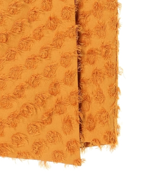 YECCA VECCA(イェッカヴェッカ)の「ドビードット釦ラップスカート(スカート・レディース・ネイビー/グリーン/マスタード・SMALL/MEDIUM)」の16枚目の写真