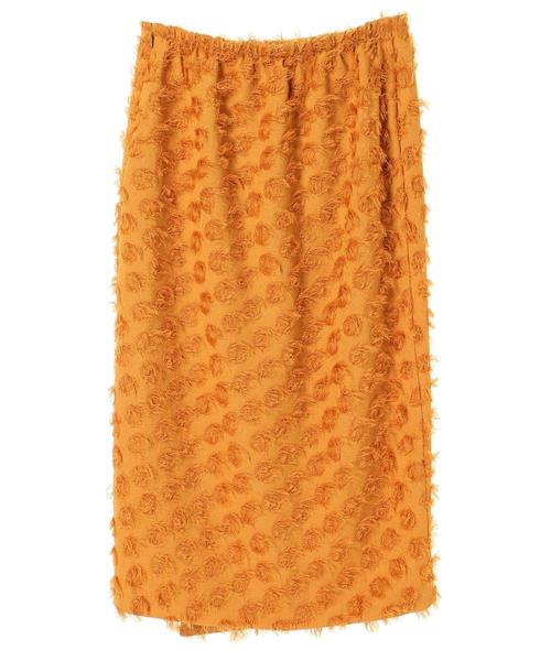 YECCA VECCA(イェッカヴェッカ)の「ドビードット釦ラップスカート(スカート・レディース・ネイビー/グリーン/マスタード・SMALL/MEDIUM)」の8枚目の写真