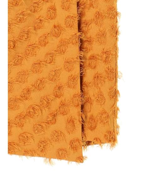 YECCA VECCA(イェッカヴェッカ)の「ドビードット釦ラップスカート(スカート・レディース・ネイビー/グリーン/マスタード・SMALL/MEDIUM)」の10枚目の写真