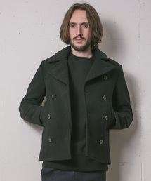 FACTOTUM | 【FACTOTUM】カシミヤパイルメルトンPコート(ピーコート)