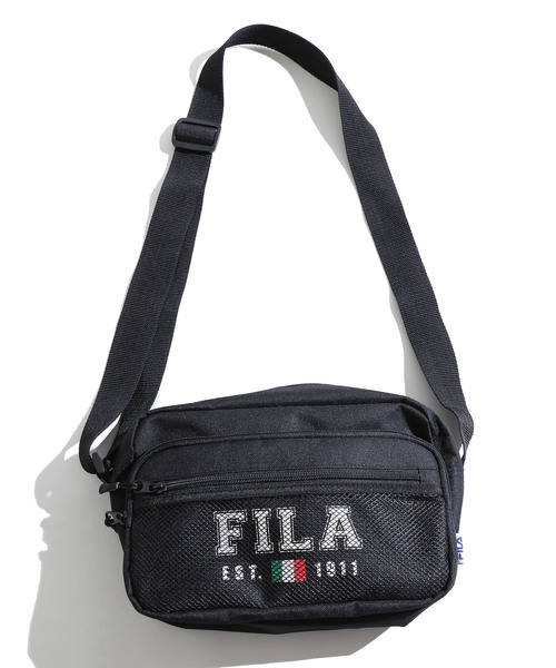 FILA(フィラ)の「∴WEGO/FILA別注メッシュポケットショルダーバッグ(ショルダーバッグ・レディース・ブラック/ベージュ/その他1・FREE)」の7枚目の写真