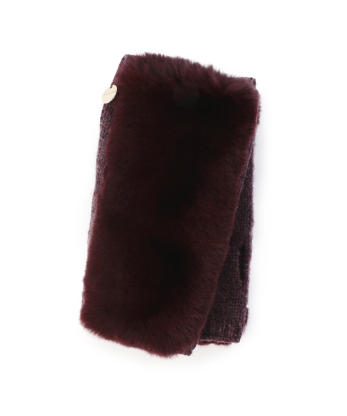 YVES SALOMON（イブサロモン）の「YVES SALOMON ファーグローブ（手袋