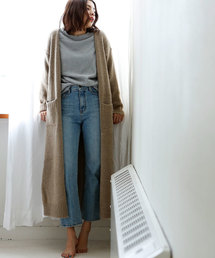 marjour | FULL LENGTH KNIT CARDIGAN(カーディガン/ボレロ)