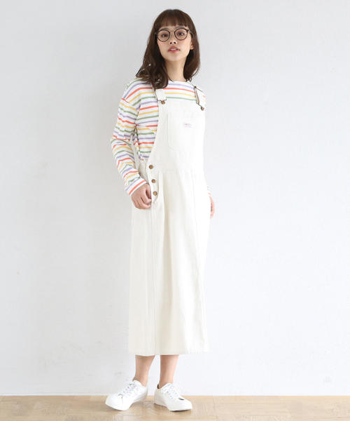 coen（コーエン）の「【新色追加・ネイビー⇒WEB限定】ボーダーボートネックカットソー（Tシャツ/カットソー・レディース・ベージュ/ネイビー/ロイヤルブルー/グレー/マルチ・MEDIUM/LARGE）」の18枚目の写真