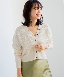 A part by | 7GCoAcアラン2WAYカーディガン 822733(カーディガン/ボレロ)