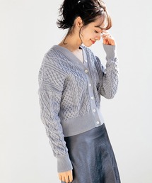 A part by | 7GCoAcアラン2WAYカーディガン 822733(カーディガン/ボレロ)