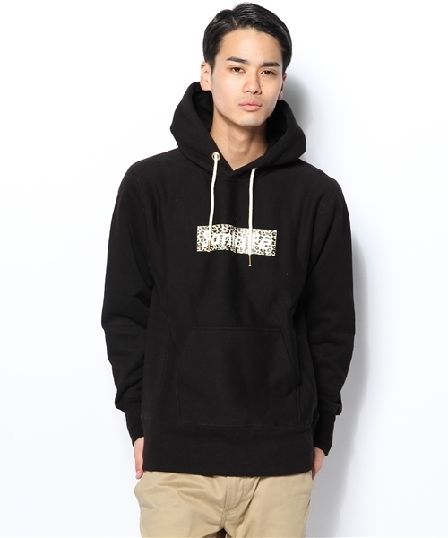 CIAOPANIC（チャオパニック）の「【Ciaopanic】リバースウィーブプルパーカー（パーカー・メンズ・ブラック/ネイビー/アイボリー/スミクロ/オフホワイト/グレー・LARGE/MEDIUM）」の12枚目の写真