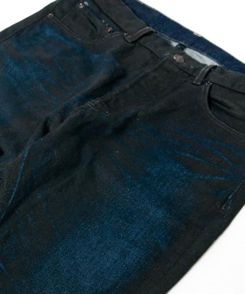 glamb(グラム)の「Bratt denim(デニムパンツ・メンズ・ブラック/インディゴブルー・1/2/3/4)」の7枚目の写真