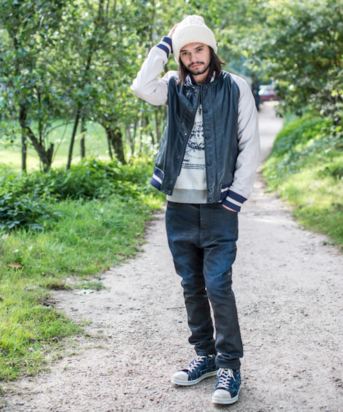 glamb(グラム)の「Bratt denim(デニムパンツ・メンズ・ブラック/インディゴブルー・1/2/3/4)」の11枚目の写真