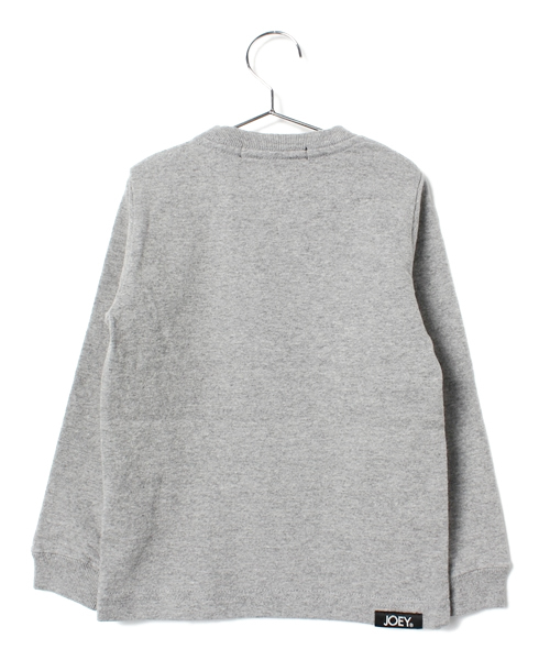 JOEY HYSTERIC（ジョーイヒステリック）の「AMERICAN WOMAN pt T-SH（Tシャツ/カットソー・キッズ・グレー/イエロー・SMALL/MEDIUM/X-SMALL）」の3枚目の写真