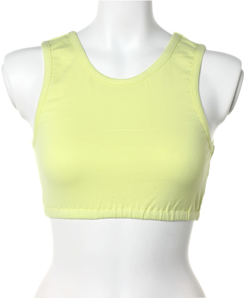 WEGO(ウィゴー)の「WEGO/ギャザータンクトップ(タンクトップ・レディース・オフホワイト/ブラック/ブルー/ライトイエロー/ピンク/ライム/オレンジ・FREE)」の6枚目の写真