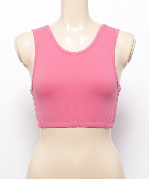 WEGO(ウィゴー)の「WEGO/ギャザータンクトップ(タンクトップ・レディース・オフホワイト/ブラック/ブルー/ライトイエロー/ピンク/ライム/オレンジ・FREE)」の1枚目の写真