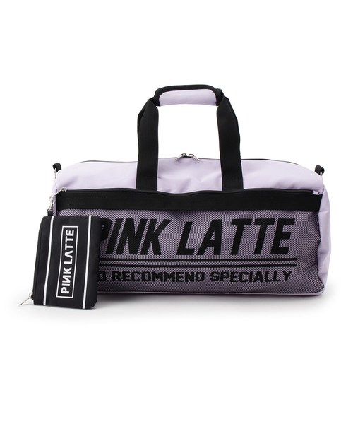 セール ポーチ付きロールボストン ボストンバッグ Pink Latte ピンクラテ のファッション通販 Zozotown