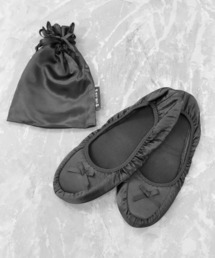 SOROTTO（ソロット）の「サテン折り畳みスリッパ 上履き/携帯スリッパ（ルームシューズ/スリッパ）」