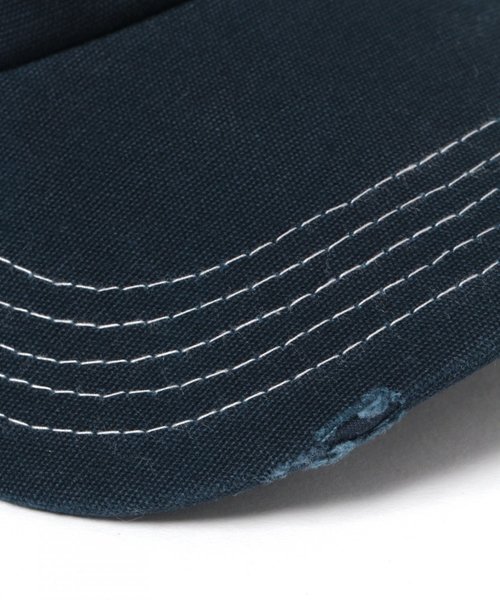 niko and...（ニコアンド）の「オリジナルステッチジェットキャップ（キャップ・レディース・ブラック/ベージュ/ネイビー・FREE）」の6枚目の写真