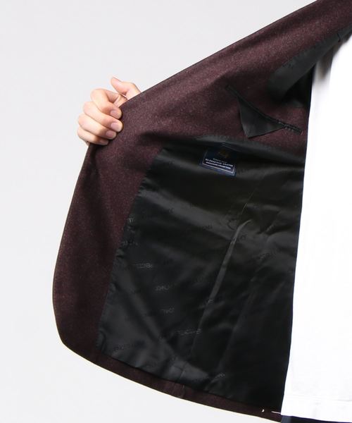 WOOL FLANNEL SINGLE JACKET（テーラードジャケット）｜JOHN