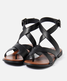 AZUL by moussy | CROSS FLAT SANDALS/クロスフラットサンダルズ(サンダル)