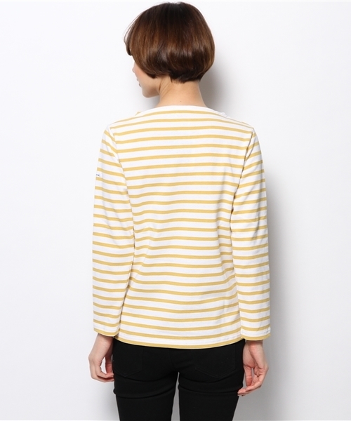 ORCIVAL（オーシバル）の「【ORCIVAL】カットソー（Tシャツ/カットソー・レディース・ライトグリーン/ミント/ブルーグリーン/ブラウン・MEDIUM/LARGE）」の8枚目の写真