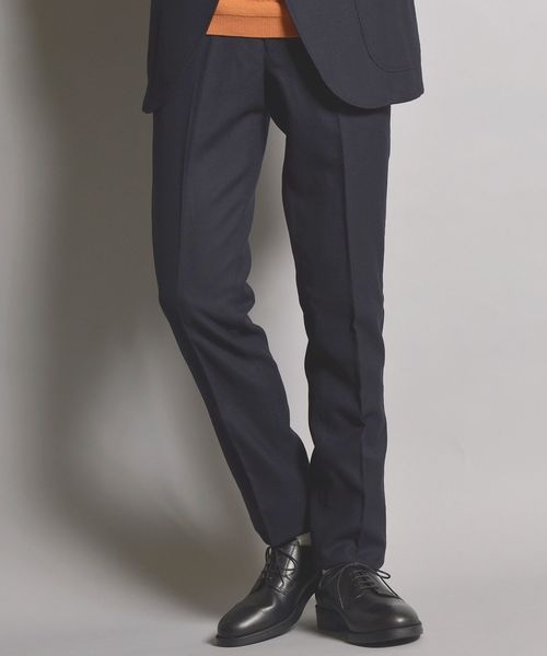 SHIPS（シップス）の「SC: ウォッシャブル ウール ストレッチ セットアップ ノープリーツ パンツ（スラックス・メンズ・チャコールグレー/ネイビー/グレー・32inch/30inch/34inch/31inch/29inch/33inch）」の2枚目の写真